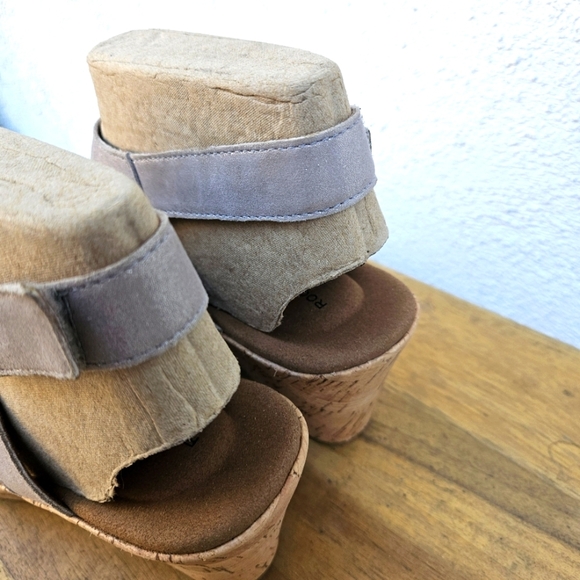 Rockport Briah Hood Slingback Wedges Sandals Size 9.5 - Picture 14 of 16